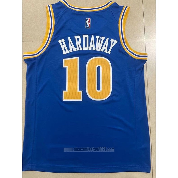 Camiseta Golden State Warriors Tim Hardaway #10 Classic 2022-23 Azul